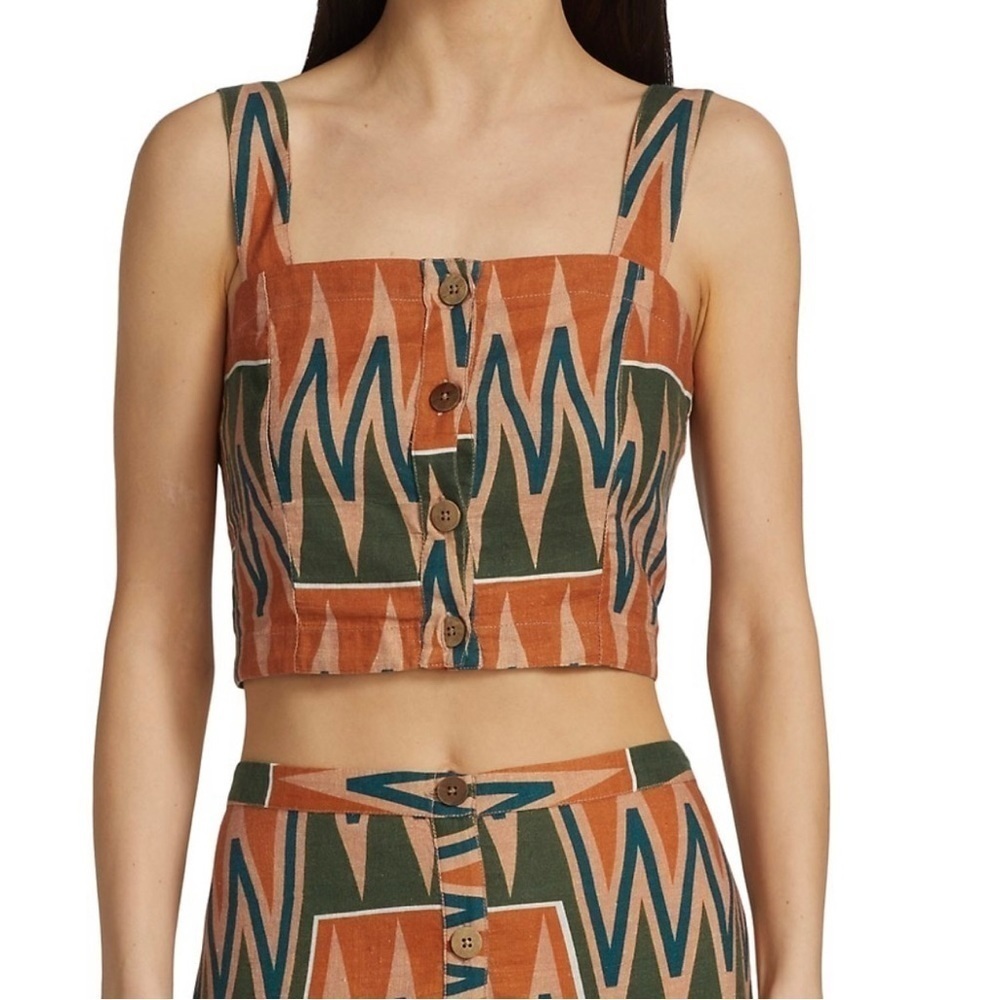 Veronica Beard Square Neck Tiffany Top Size XS NEW WITH TAGS